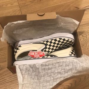 Men’s Checkered Slip-on Vans